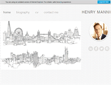 Tablet Screenshot of henrymanning.co.uk